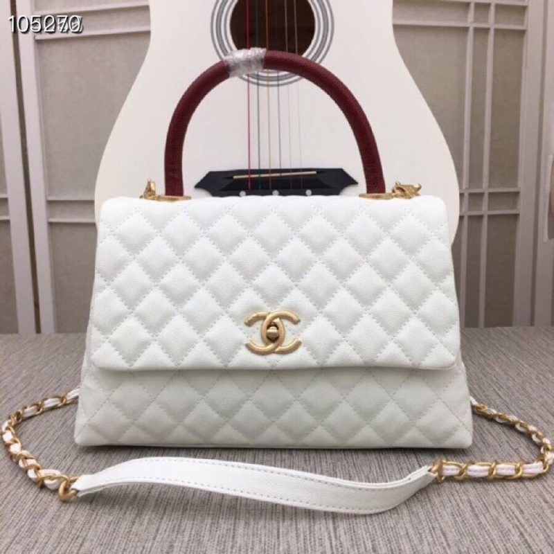 Ch**el top handle bags